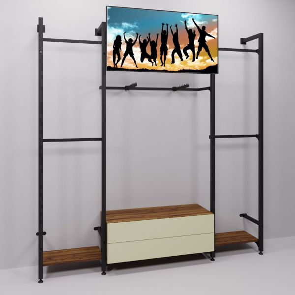 Комплект с F-образными стойками, постером и накопителем /FSK.003 