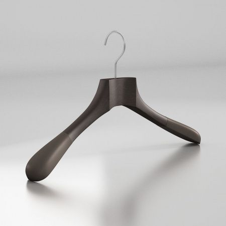 Вешалка-плечики из натурального бука с бархатными плечиками \ HGB51F