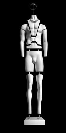 Многофункциональный мужской манекен-невидимка для фотосъемки одежды \ Foto-G33