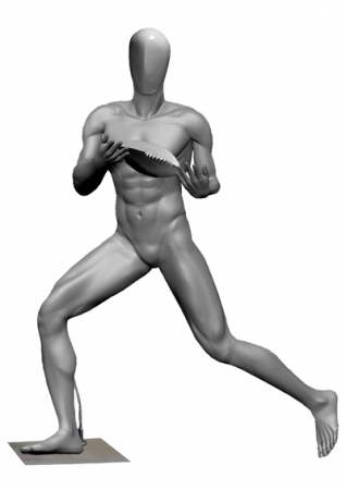 Мужской спортивный манекен Американский футболист