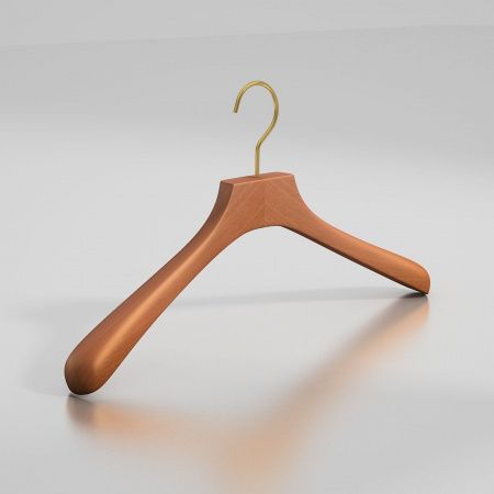 Вешалка-плечики из натурального бука \ STB51