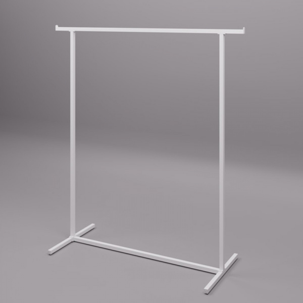 Вешало напольное с выносом PRIMO RUS, Белый муар \ PR-RUS 102L