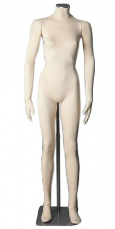 Женский гнущийся манекен без головы \ Mus-FH
