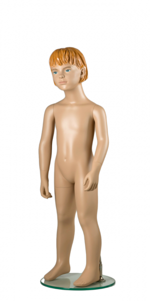 Детский скульптурный манекен девочка \ Girl-04-4