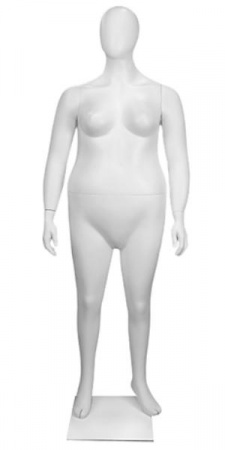 Женский манекен большого размера \ Plus-f6