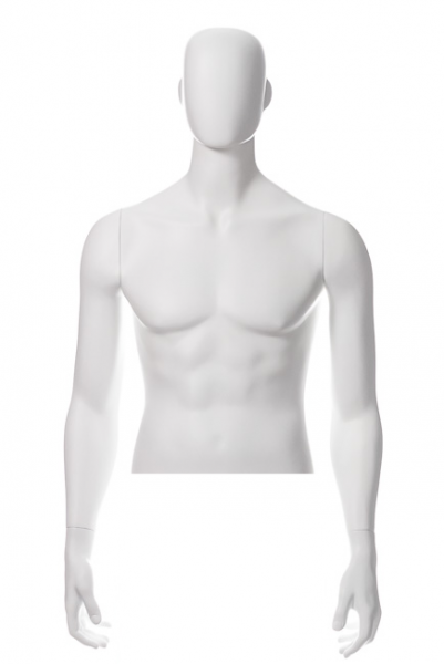картинка Торс мужской укороченный (с головой) от магазина Русманекен