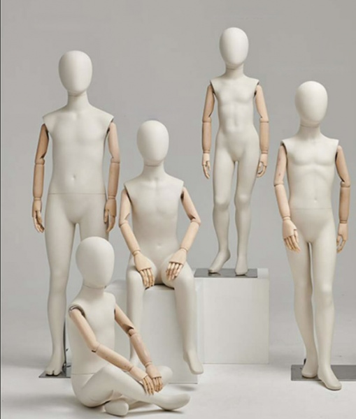 Детский абстрактный шарнирный манекен \ HSY-0154