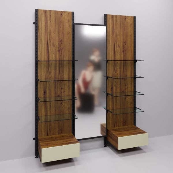 Комплект пристенный с задними стенками и накопителями /FSK.004 