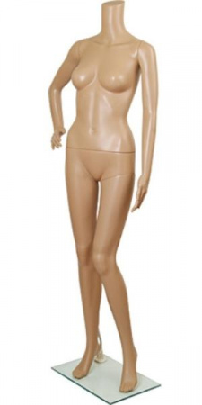 Женский пластиковый манекен без головы \ HLF-1