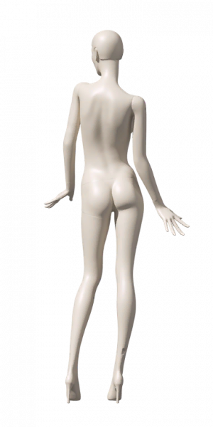 Женский абстрактный манекен на каблуках \ Agata-01