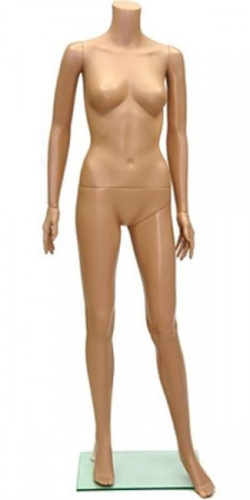 Женский пластиковый манекен без головы \ HLF-5