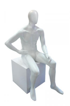 Мужской абстрактный сидячий манекен \ Chm-04