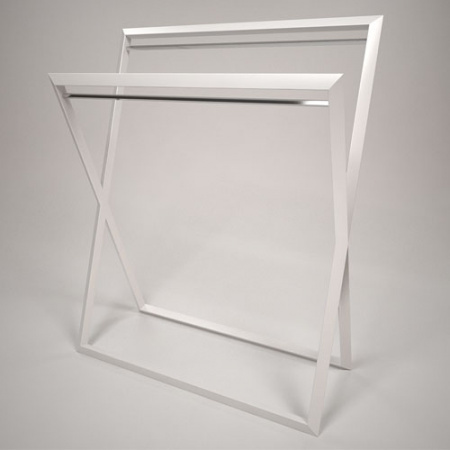 Вешало Х двухрядное двухуровневое 1500х622х1595/1845h \ TRL.007