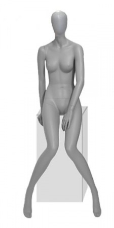 Женский абстрактный сидячий манекен \ Chf-30