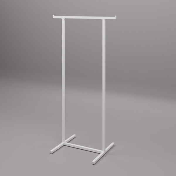 Вешало напольное с выносом PRIMO RUS, Белый муар \ PR-RUS 102S