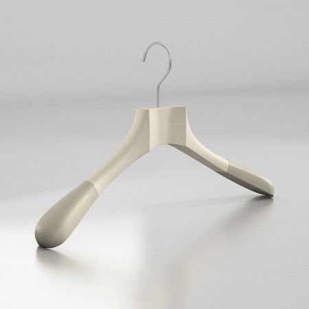 Вешалка-плечики из натурального бука с бархатными плечиками \ HGB51F