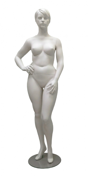 Женский манекен большого размера \ Crup-02