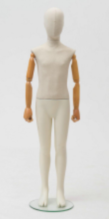 Детский манекен с деревянными руками \ W-GL-3