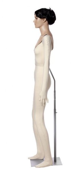 Женский гнущийся манекен с реалистичной головой \ Mus-F-head