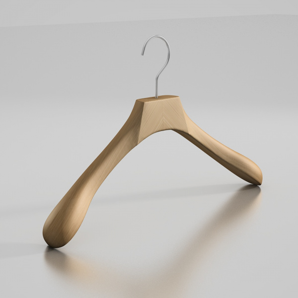 Вешалка-плечики из натурального бука \ MN51