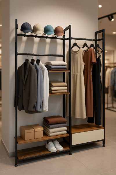 Комплект с F-образными стойками и накопителем /FSK.002 