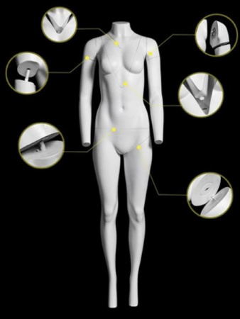 Женский манекен-невидимка для фотосъемки \ Foto-F11S