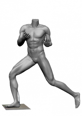 Мужской спортивный манекен без головы \ Sport-XM7-h