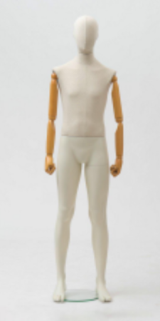Подростковый манекен с деревянными руками \ W-BL-6